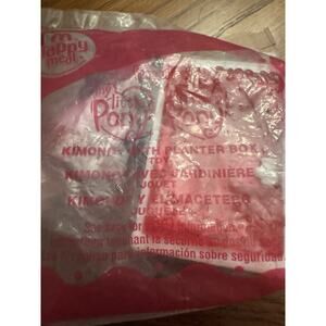 Hasbro My Little Pony Kimono with Planter Box McDonald's Happy Meal Toy 2007